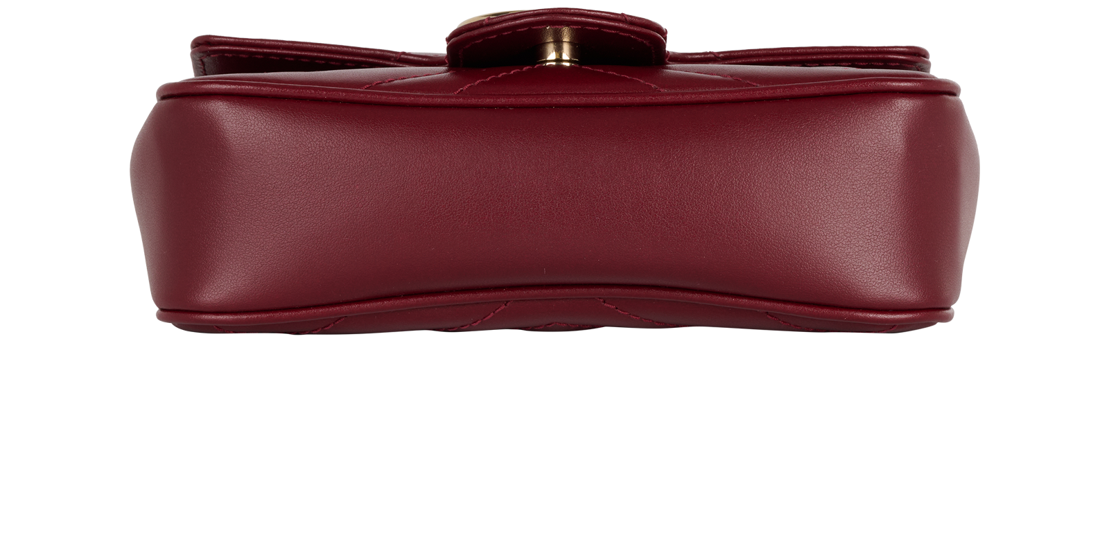 Mini Marmont, &pound;650, Handbags, Burgundy, Leather, Top view